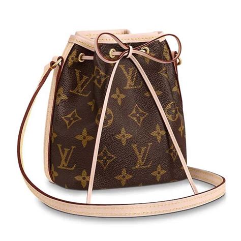 lv nano noe bucket bag|louis vuitton bucket shoulder bag.